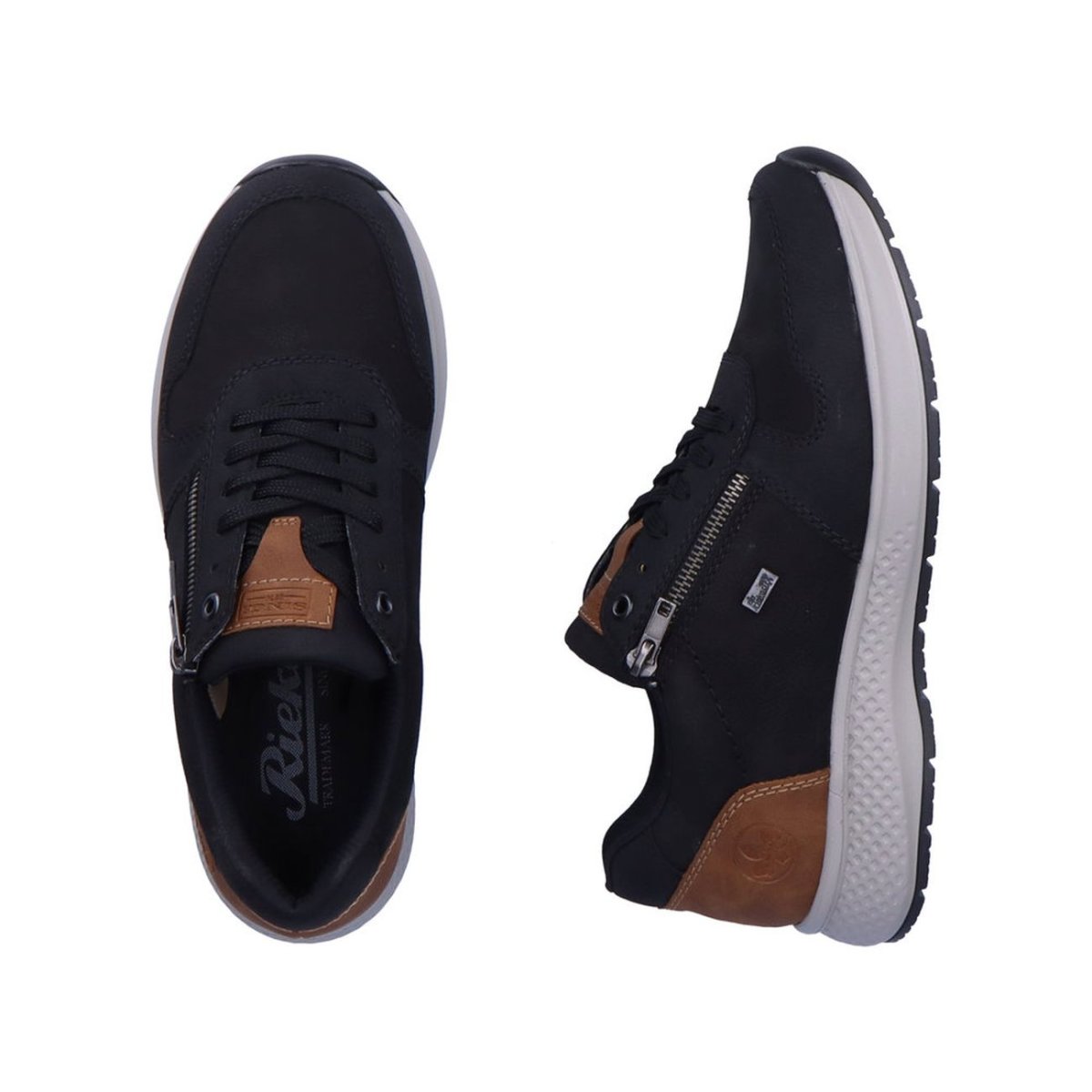 detail Pánské polobotky Rieker B7613-00 černá