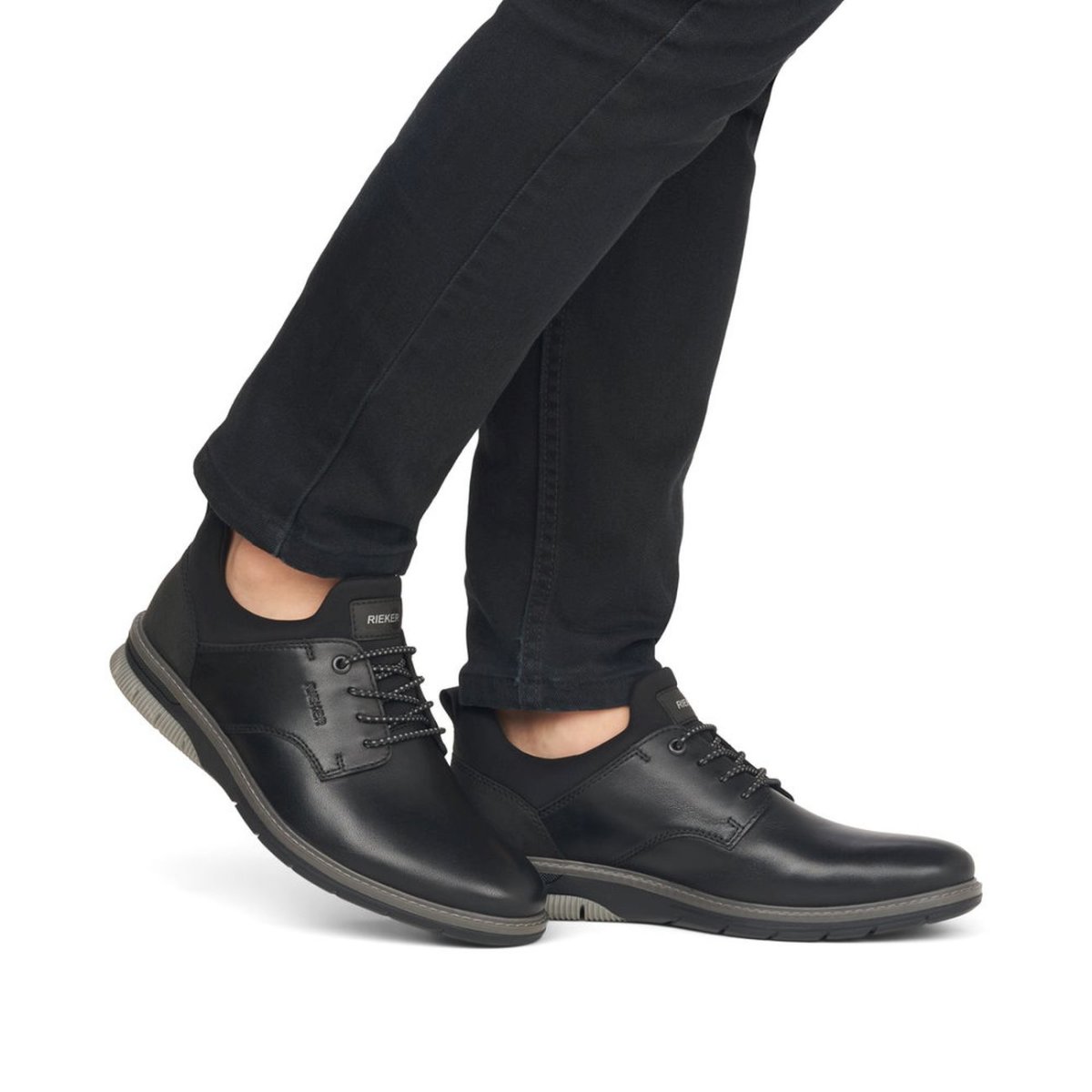 detail Pánské polobotky Rieker 14454-01 černá