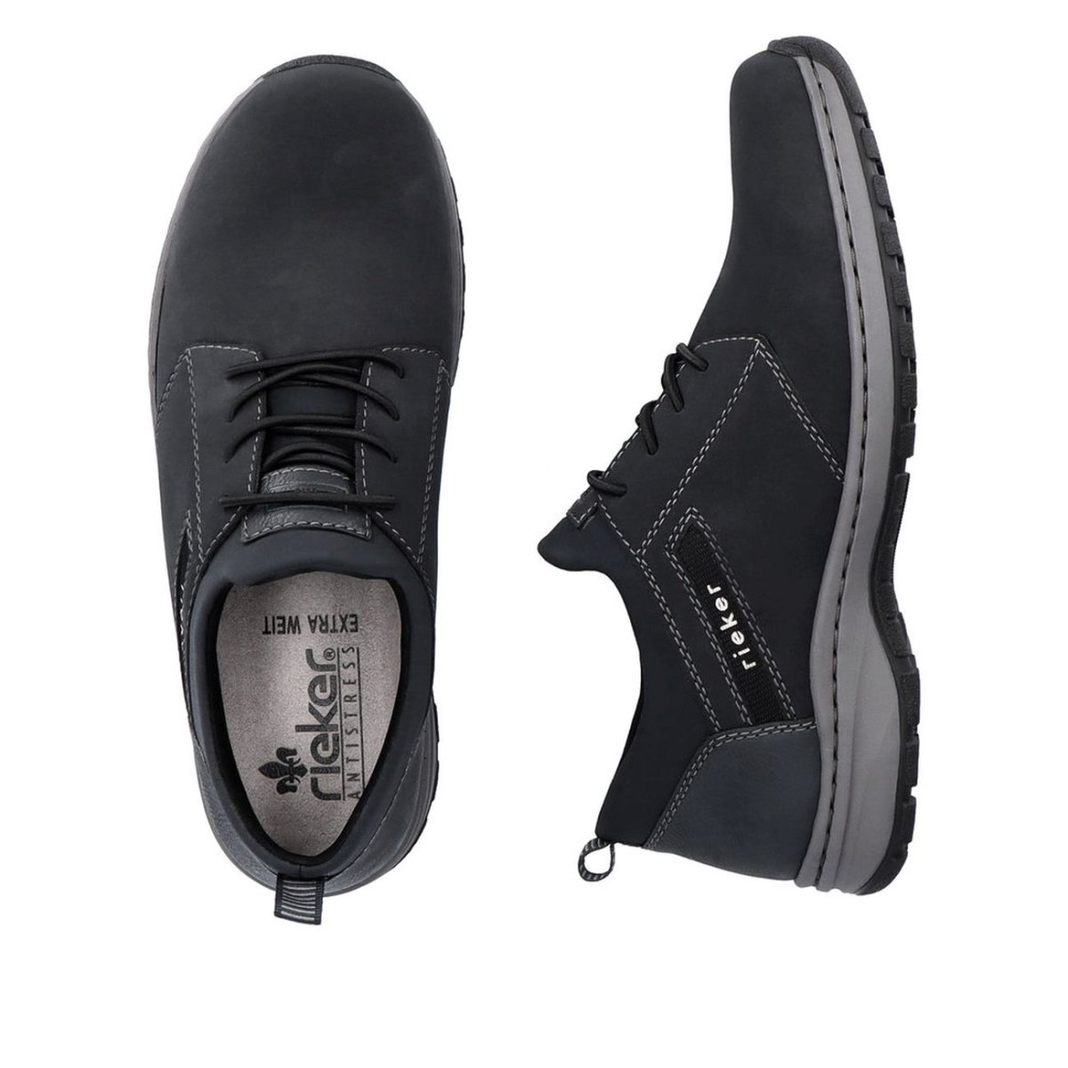 detail Pánské polobotky Rieker 03357-14 modrá