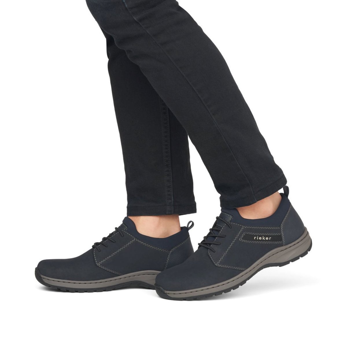 detail Pánské polobotky Rieker 03357-14 modrá