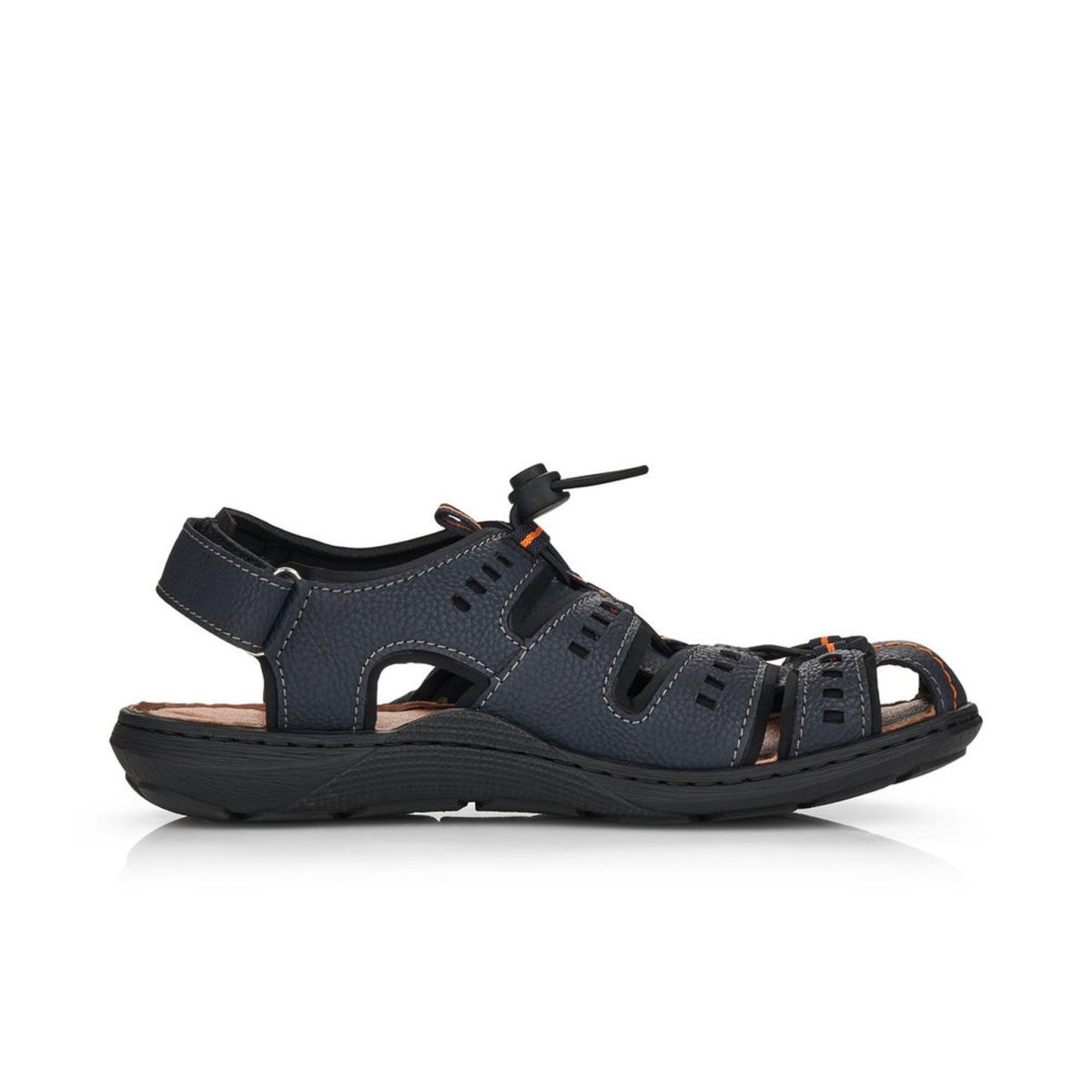 detail Pánské sandály Rieker 22021-14 modrá