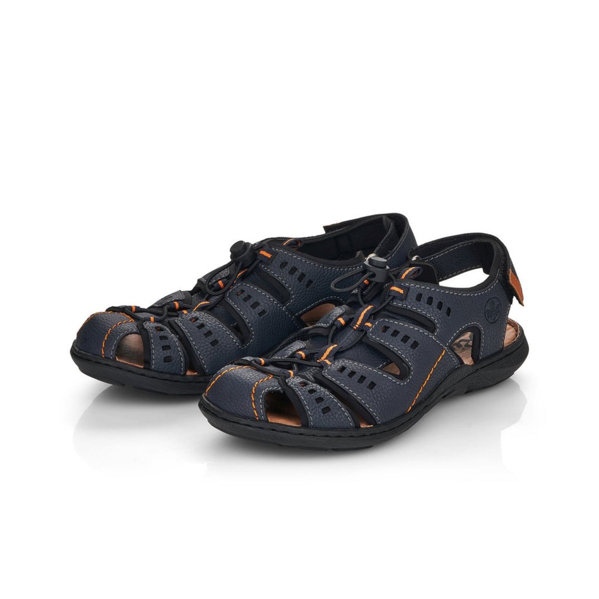 detail Pánské sandály Rieker 22021-14 modrá