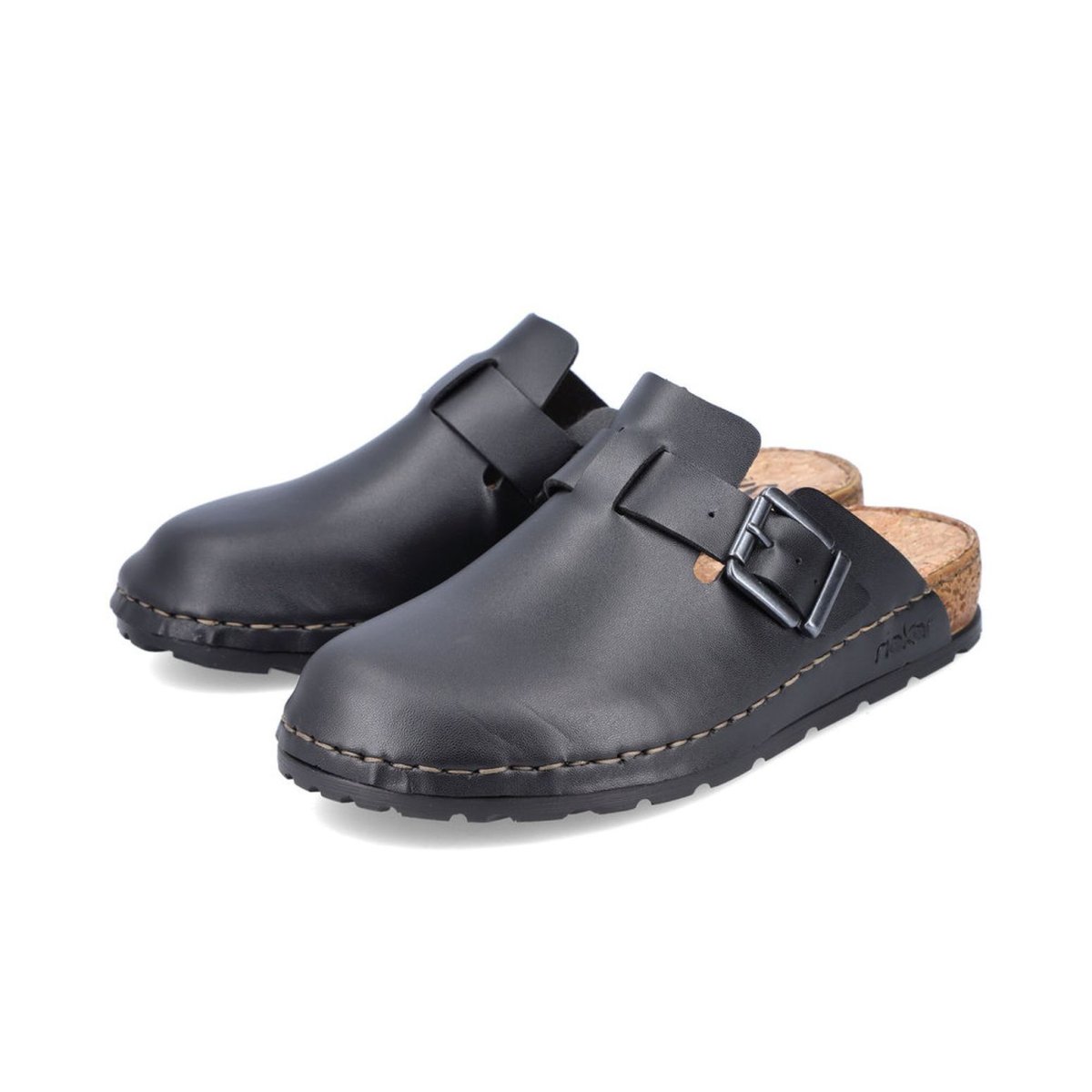 detail Pánské nazouváky Rieker 25680-00 černá