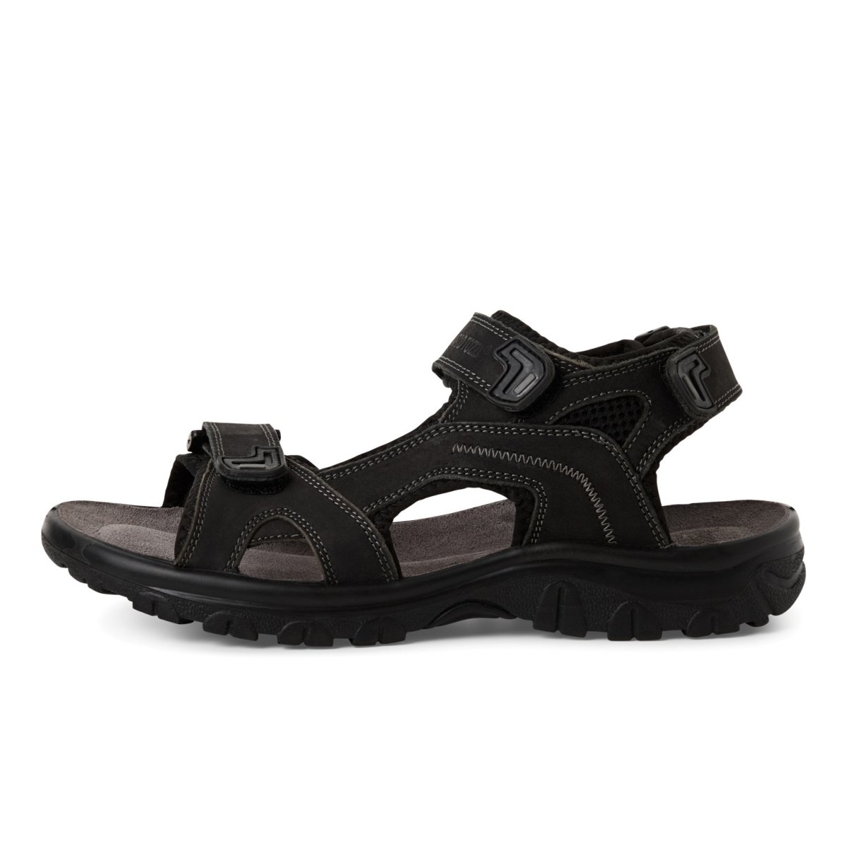 detail Pánské kožené sandály Marco Tozzi 18400-42 098 černá