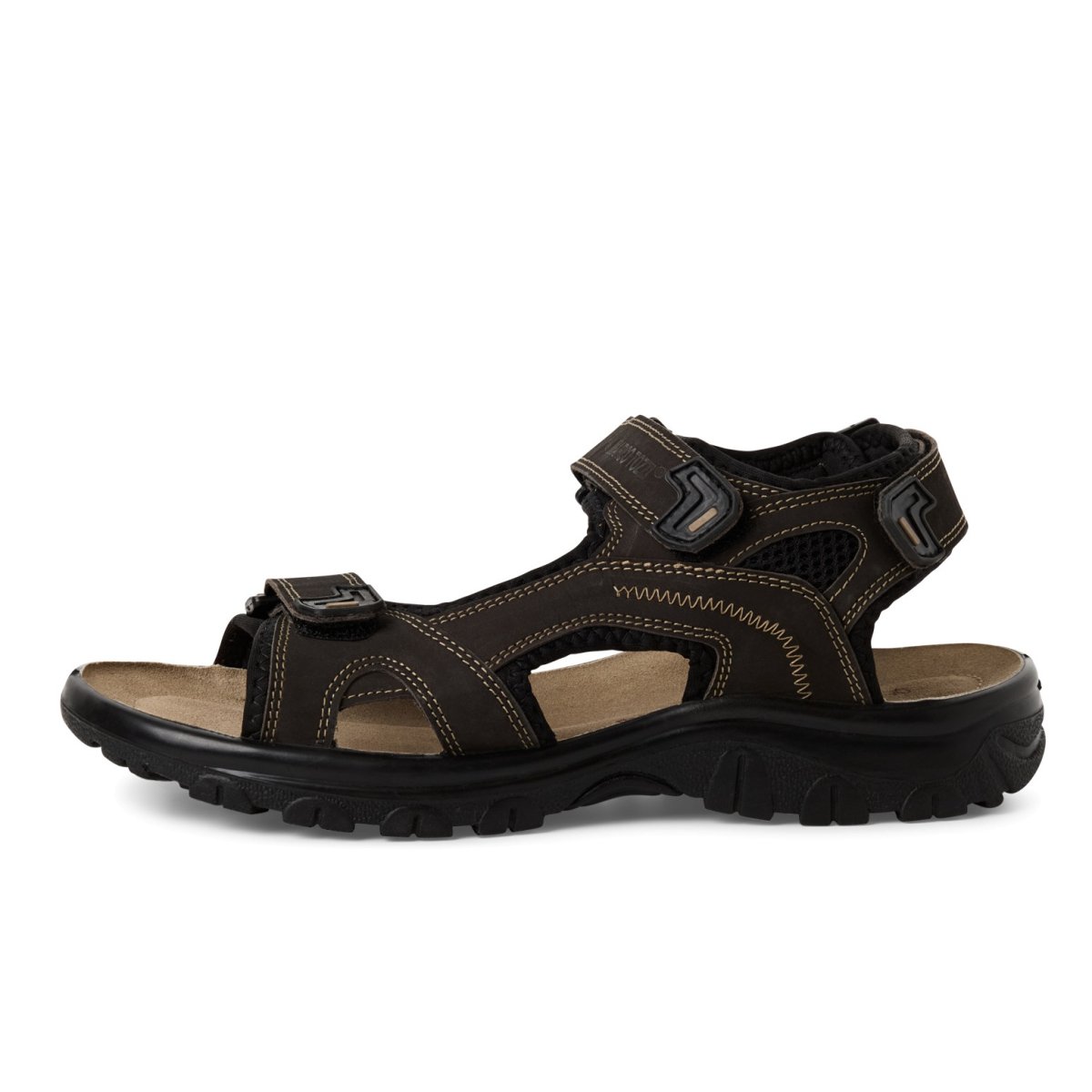 detail Pánské kožené sandály Marco Tozzi 18400-42 303 hnědá