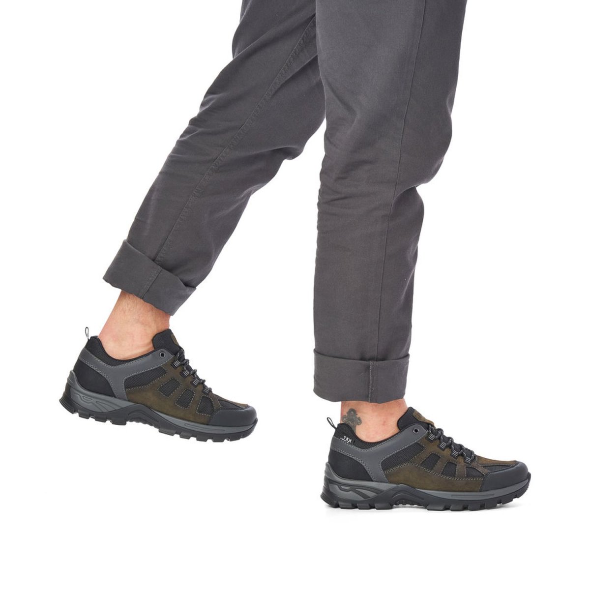 detail Pásnké tenisky Rieker B6810-54 zelená