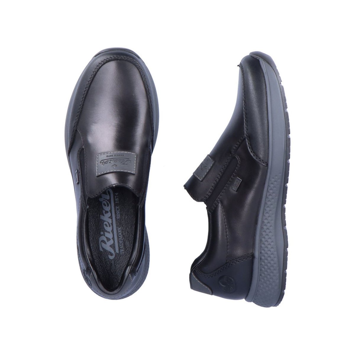 detail Pánské mokasíny Rieker B7654-00 černá