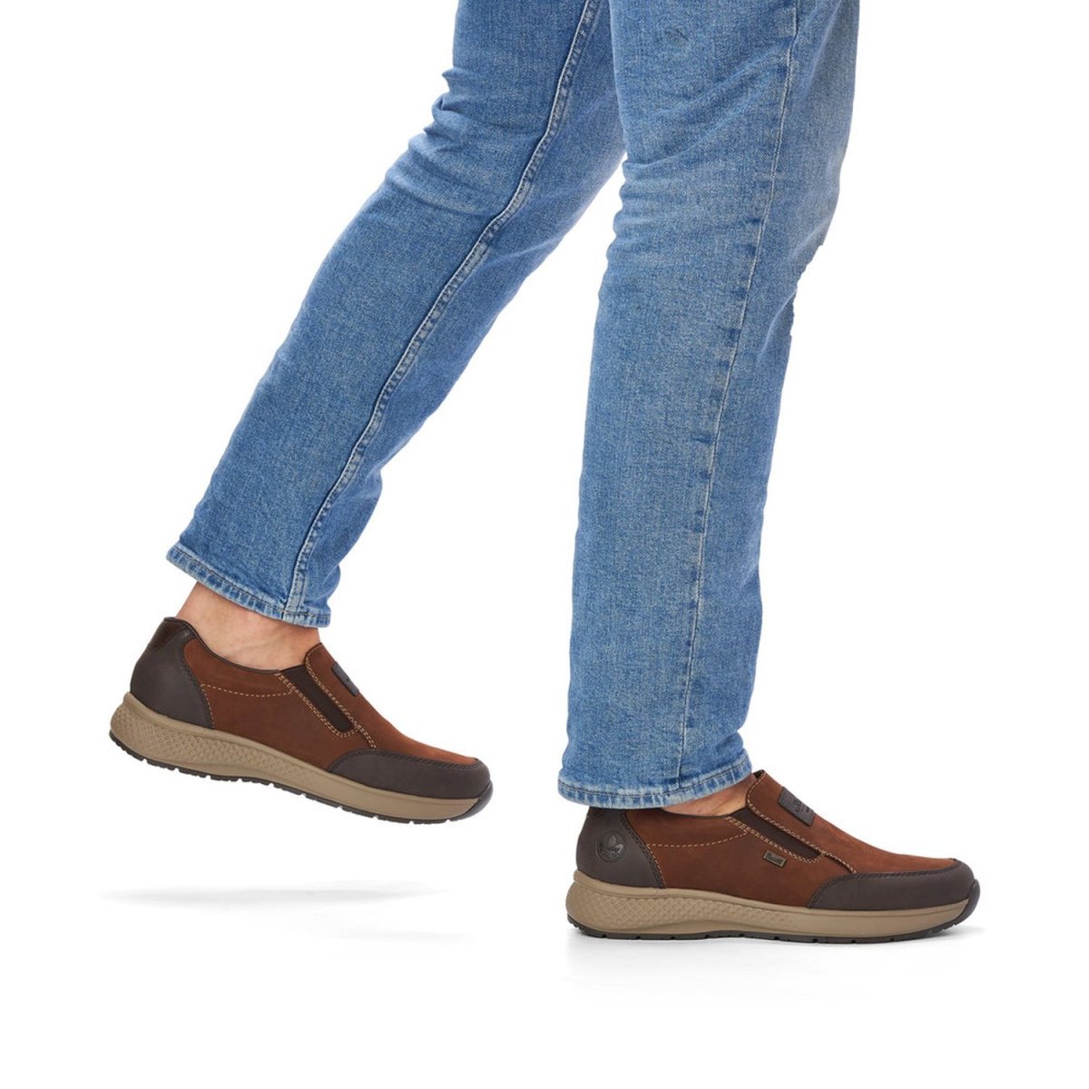 detail Pánské mokasíny Rieker B7654-22 hnědá