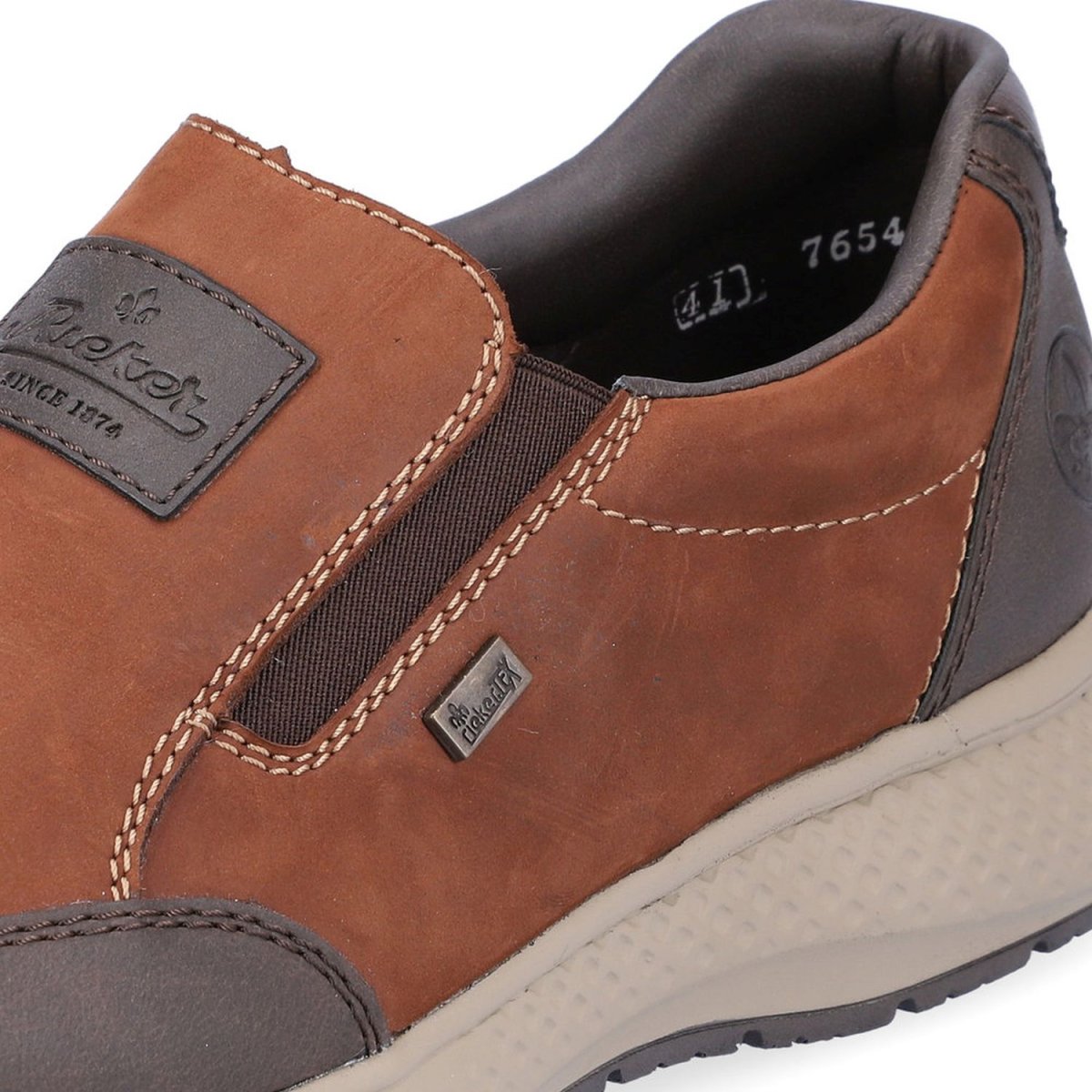 detail Pánské mokasíny Rieker B7654-22 hnědá