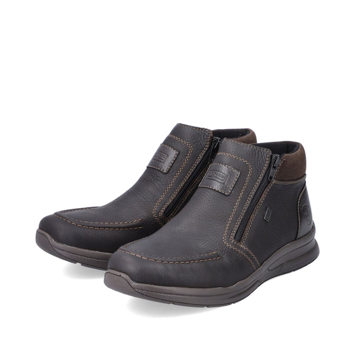 detail Pánská kotníková obuv Rieker 14820-25 hnědá