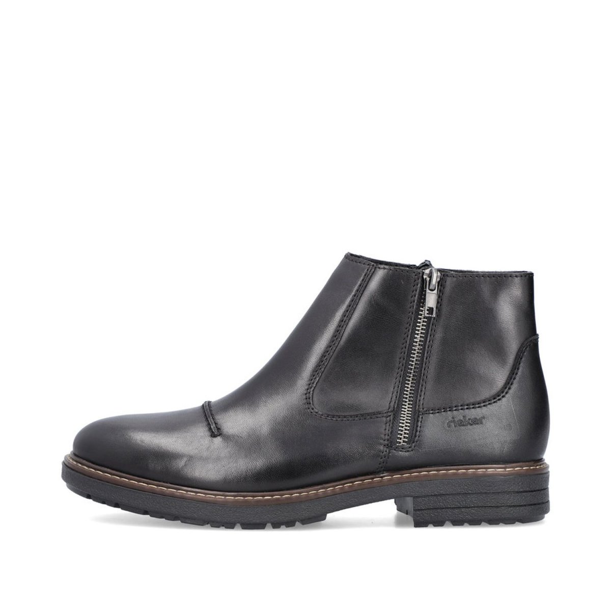 detail Pánská kotníková obuv Rieker 33150-00 černá