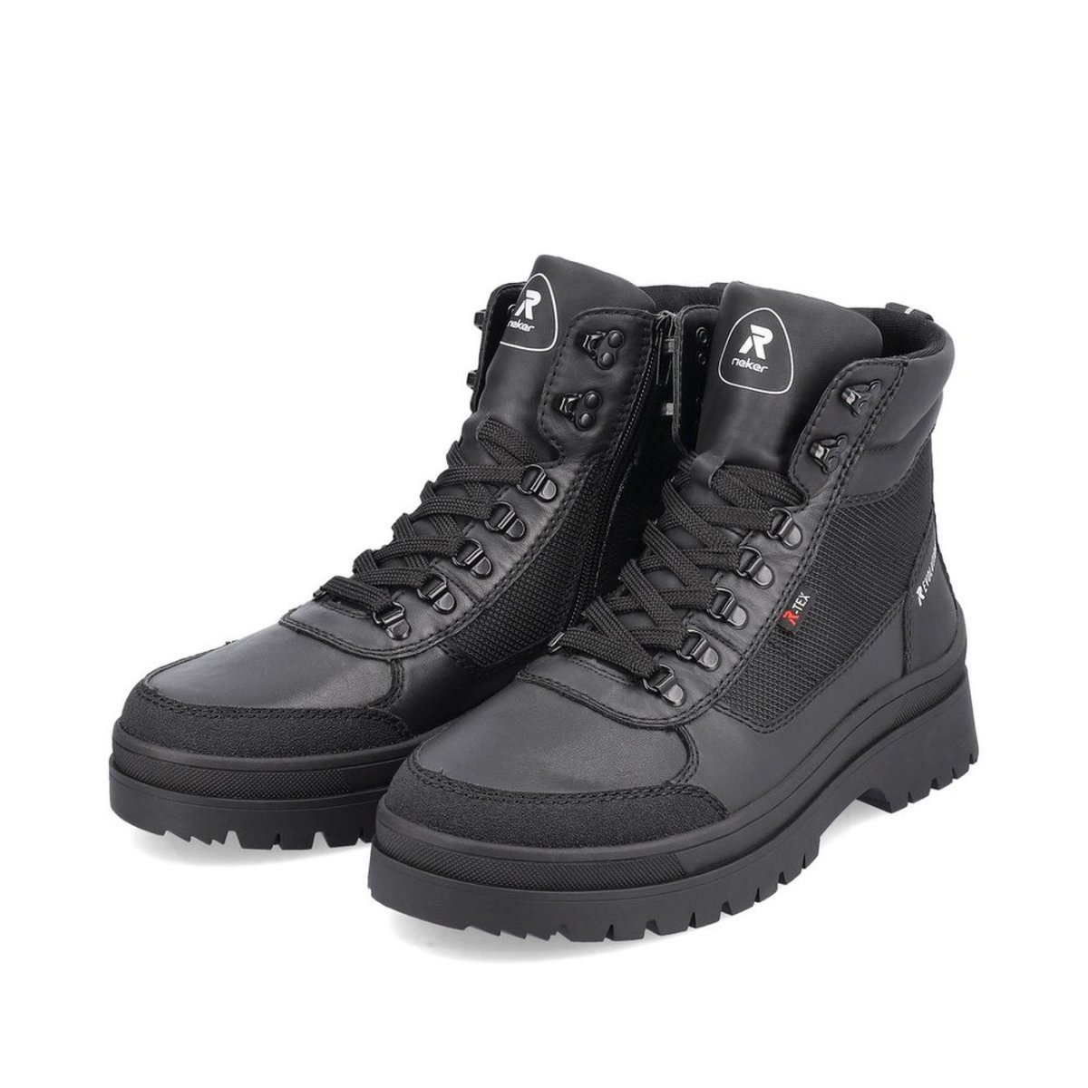 detail Pánská kotníková obuv Rieker Revolution U0270-00 černá