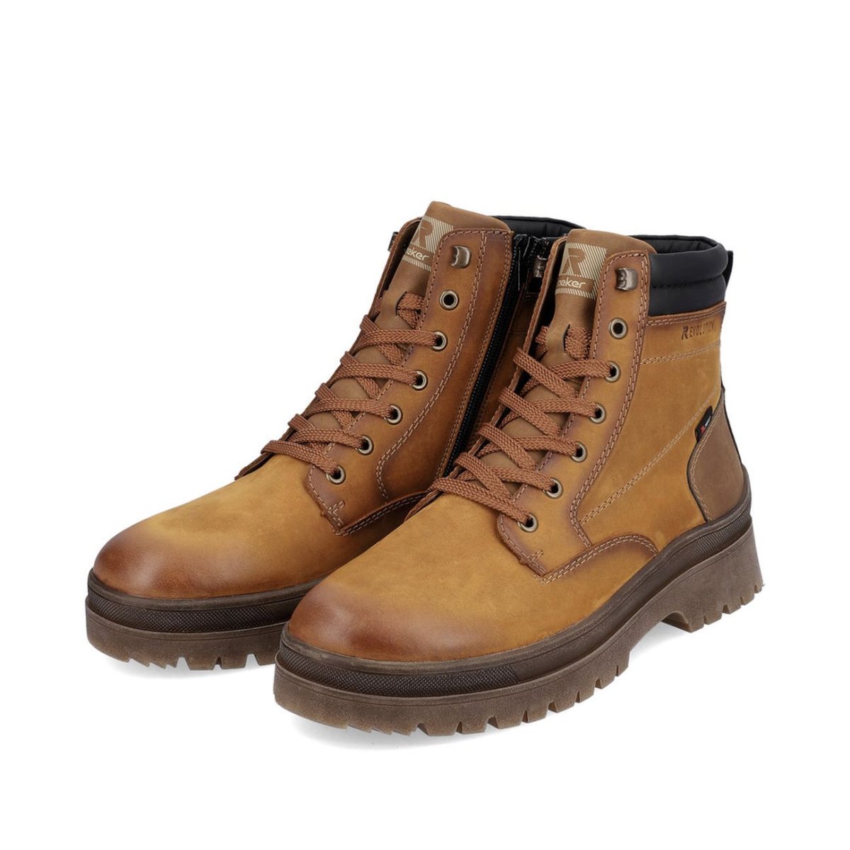 detail Pánská kotníková obuv Rieker Revolution U0272-68 hnědá
