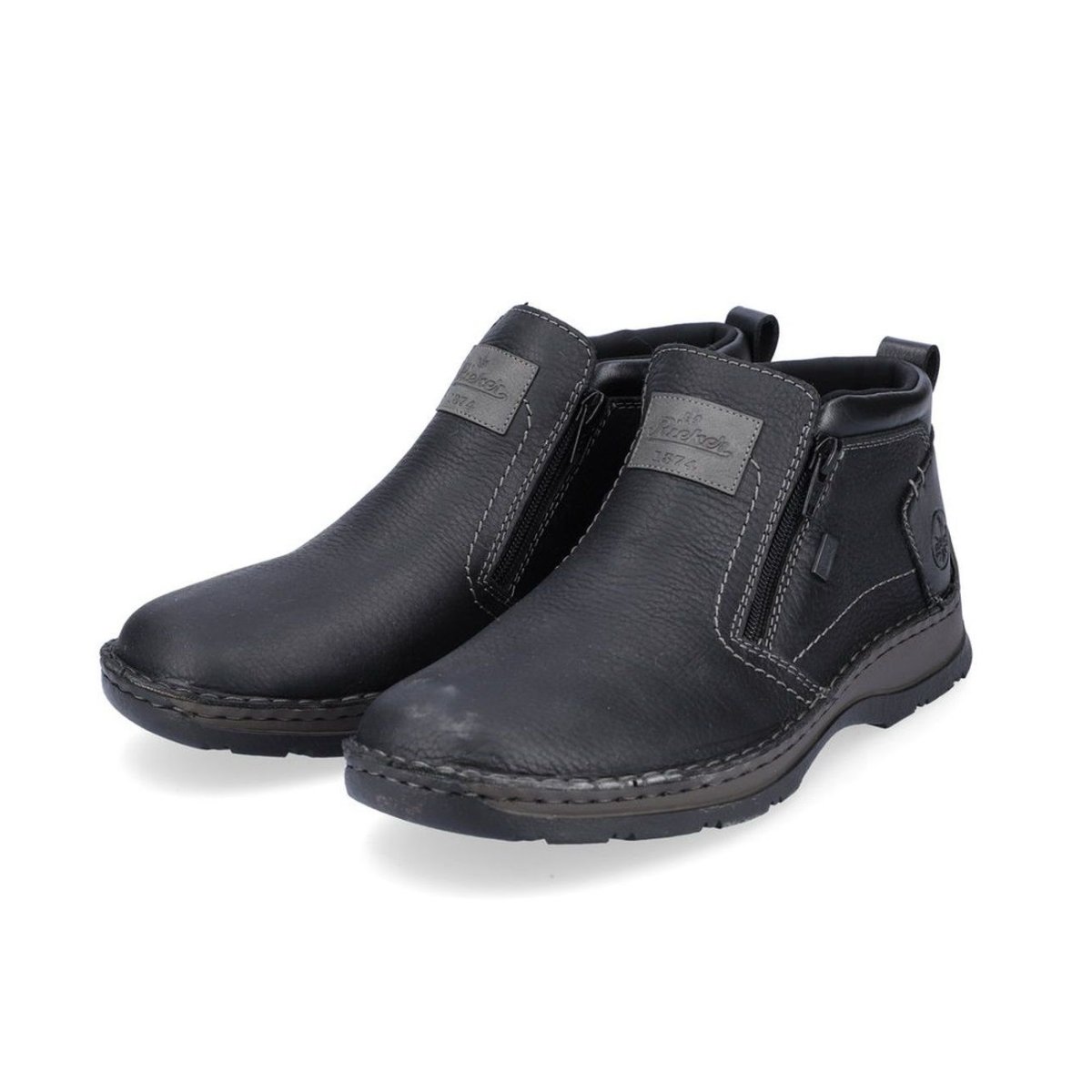 detail Pánská kotníková obuv Rieker 05357-00 černá