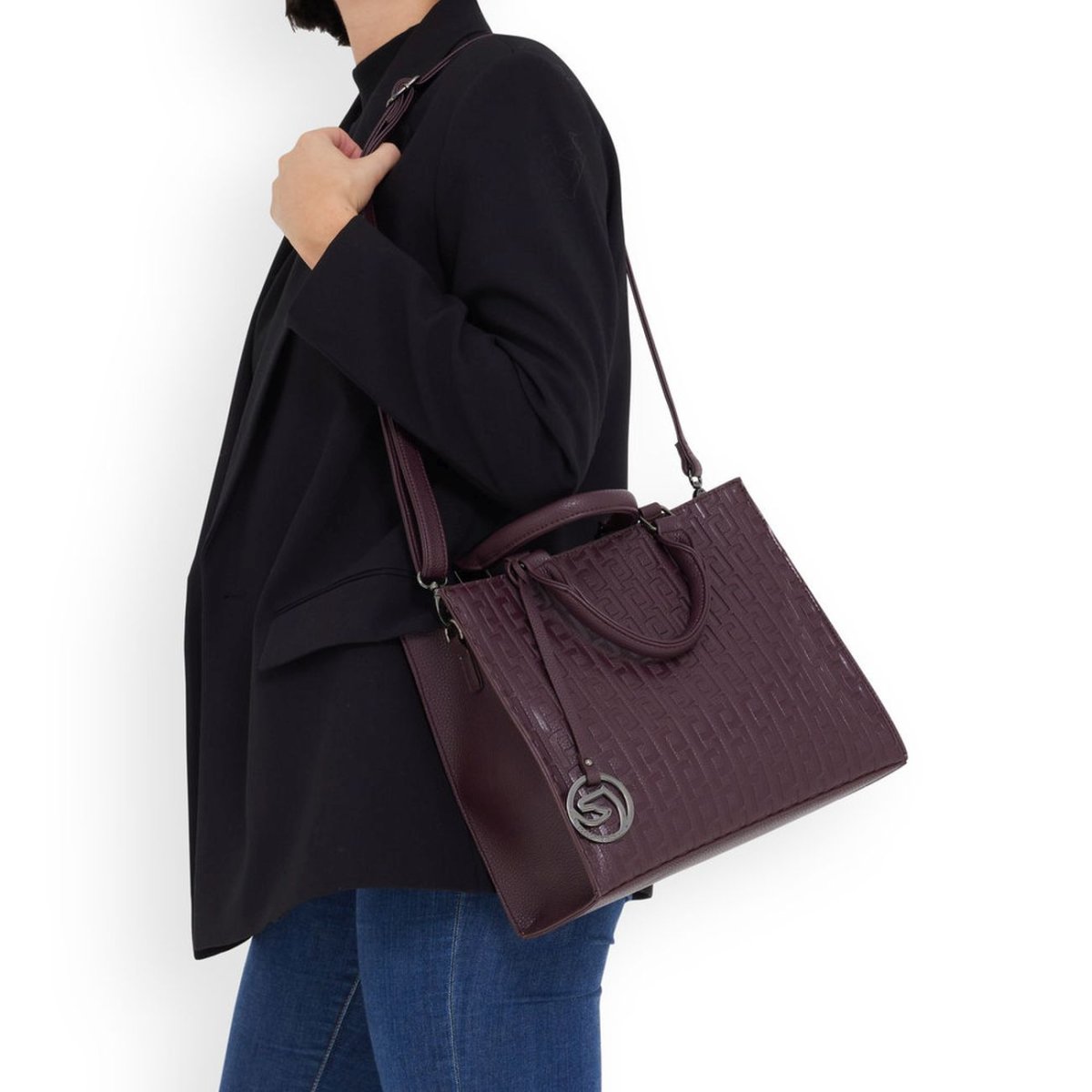 detail Dámská kabelka Remonte Q0709-35 vínová