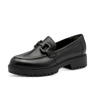 Dámské kožené mokasíny Tamaris 24733-45 003 černá