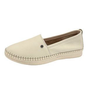 Dámské kožené mokasíny Looke L0599-64 béžová