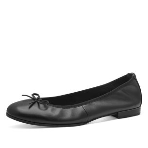Dámské kožené baleríny Tamaris 22116-41 001 černá