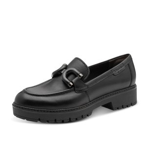 Dámské kožené mokasíny Tamaris 24740-47 001 černá