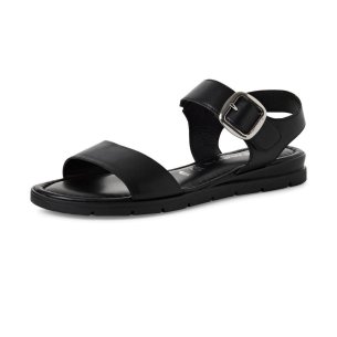 Dámské kožené sandály Tamaris 28133-44 001 černá