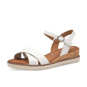 Dámské sandály Tamaris 28106-42 100 bílá
