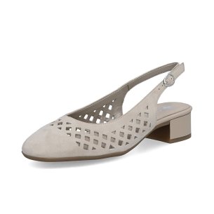 Dámské lodičky Rieker 43457-60 béžová