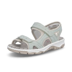 Dámské sandály Rieker 68866-52 zelená