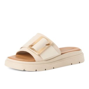 Dámské kožené nazouváky Tamaris 27234-44 421 béžová