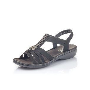 Dámské sandály Rieker 60806-00 černá