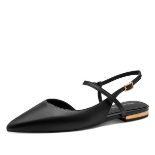 Dámské kožené lodičky Tamaris 29409-46 001 černá