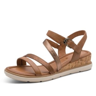 Dámské sandály Tamaris 28713-46 305 hnědá