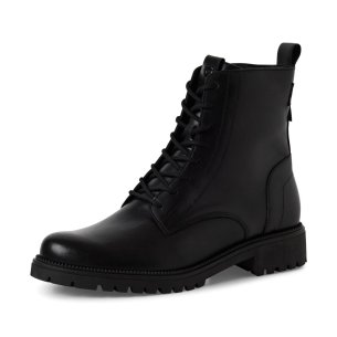 Dámská kožená kotníková obuv Tamaris 25402-43 001 černá