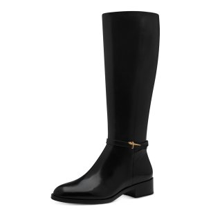 Dámské kožené kozačky Tamaris 25529-43 001 černá