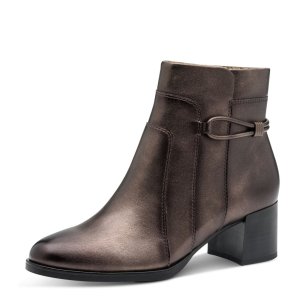 Dámská kotníková obuv Jana 25366-45 955 bronzová