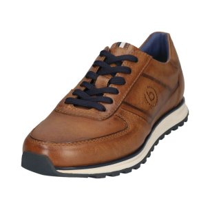 Pánské kožené polobotky Bugatti 335-A021S-3500 6300 hnědá