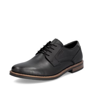 Pánské kožené polobotky Rieker 13523-00 černá