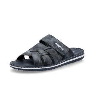 Pánské pantofle Rieker 21073-14 modrá