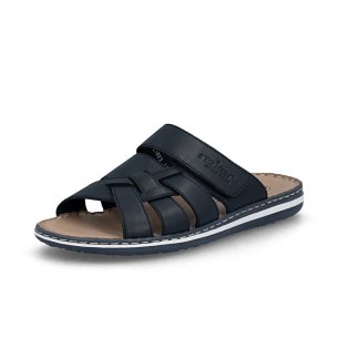 Pánské pantofle Rieker 21073-15 modrá