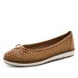 náhled Dámské kožené baleríny Tamaris 22121-42 310 hnědá