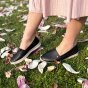 náhled Dámské kožené mokasíny Looke L0599-10 černá