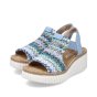 náhled Dámské sandály Rieker 69172-91 multicolor