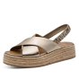 náhled Dámské sandály Tamaris 28246-46 933 zlatá