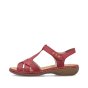 náhled Dámské sandály Rieker 65919-33 červená