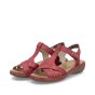 náhled Dámské sandály Rieker 65919-33 červená