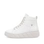 náhled Dámská kotníková obuv Rieker W2661-80 bílá