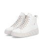 náhled Dámská kotníková obuv Rieker W2661-80 bílá