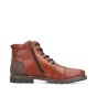 náhled Pánská kožená kotníková obuv Rieker 13704-24 hnědá