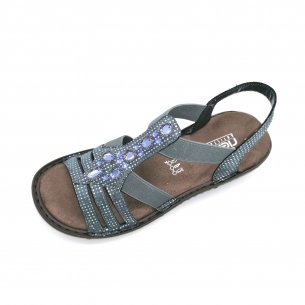 Dámské sandály Rieker 60813-12 modrá