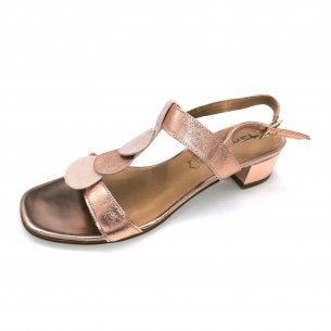 Dámské kožené sandály Tamaris 28236-30 696 růžová metalická