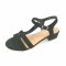 detail Dámské kožené sandály Tamaris 28119-22 007 černá